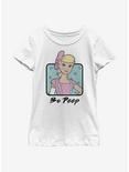 Disney Pixar Toy Story 4 Bo Peep Square Youth Girls T-Shirt, WHITE, hi-res