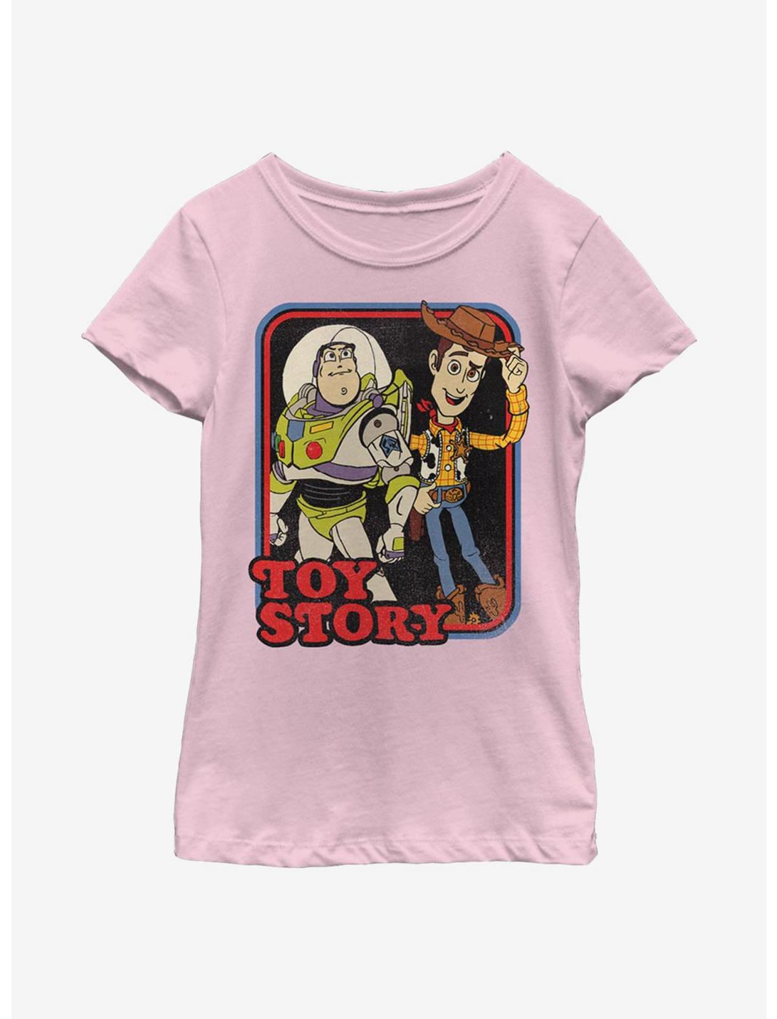 Disney Pixar Toy Story Storybook Youth Girls T-Shirt, PINK, hi-res