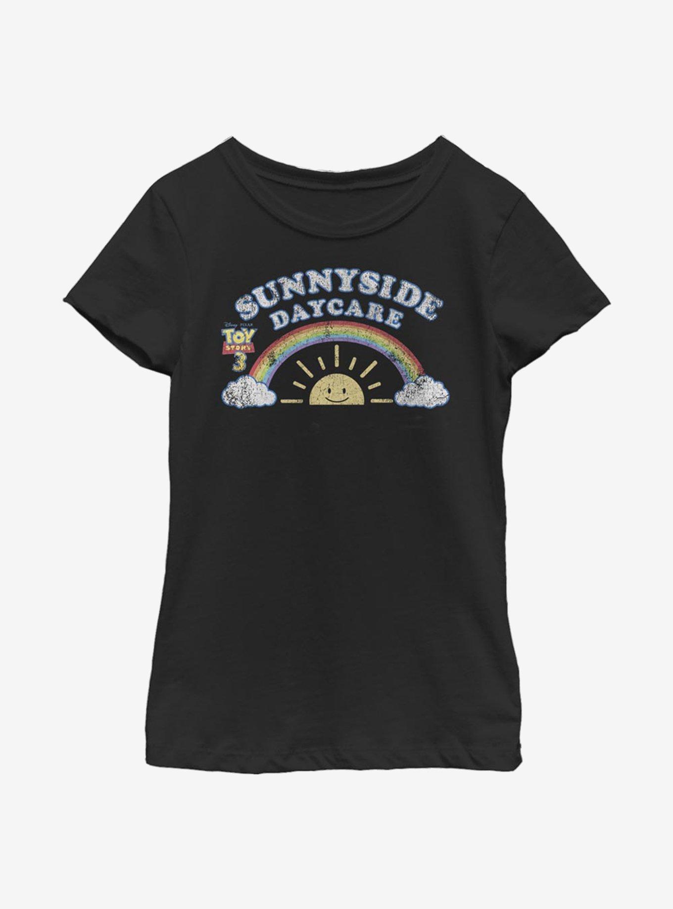 Disney Pixar Toy Story Sunnyside Day Care Youth Girls T-Shirt, BLACK, hi-res