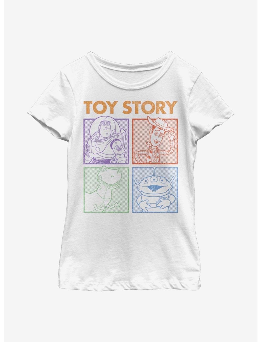 Disney Pixar Toy Story The Cool Club Youth Girls T-Shirt, WHITE, hi-res