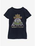 Disney Pixar Toy Story Youth Girls T-Shirt, NAVY, hi-res