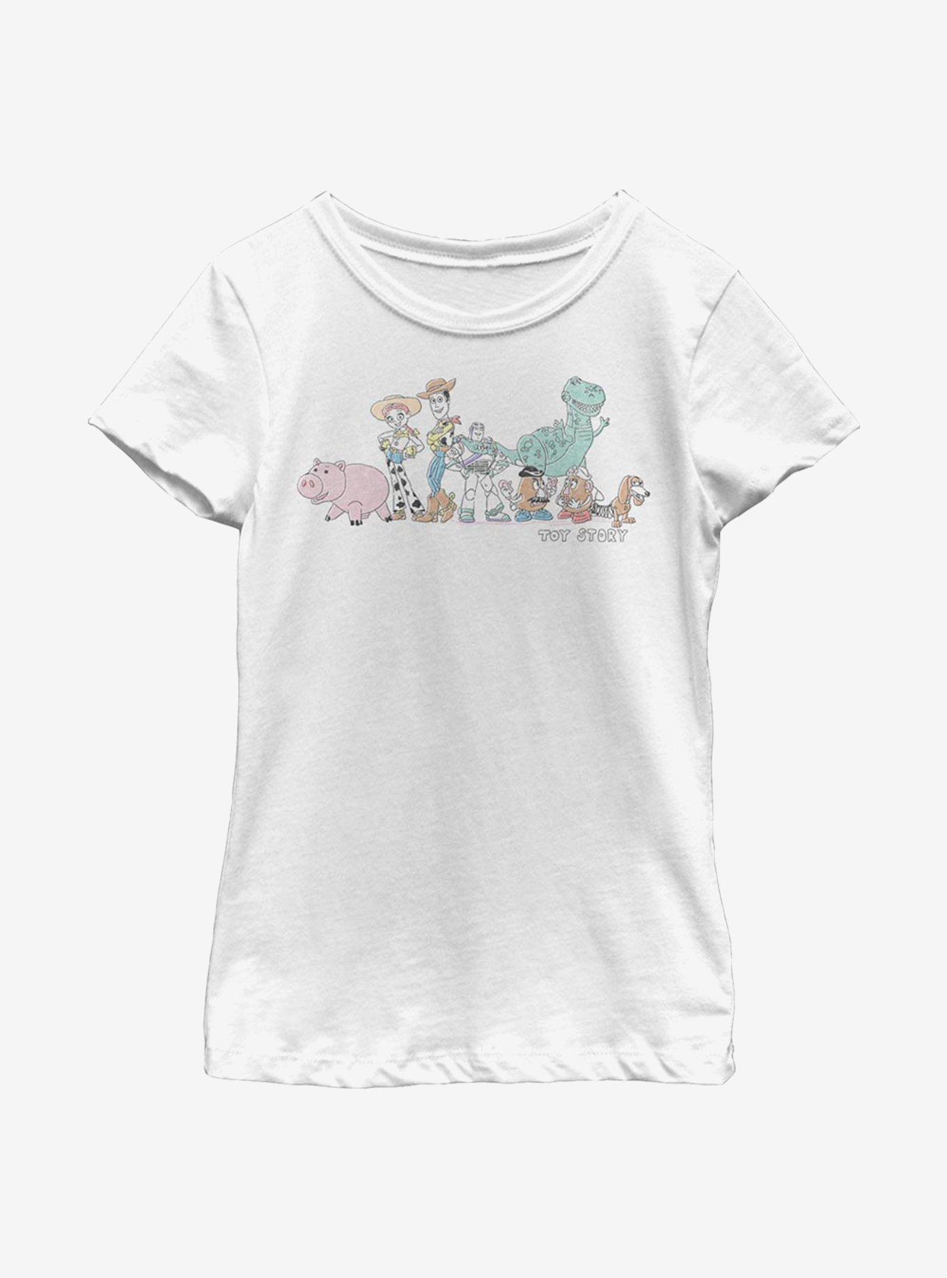 Disney Pixar Toy Story Line Up Youth Girls T-Shirt, , hi-res
