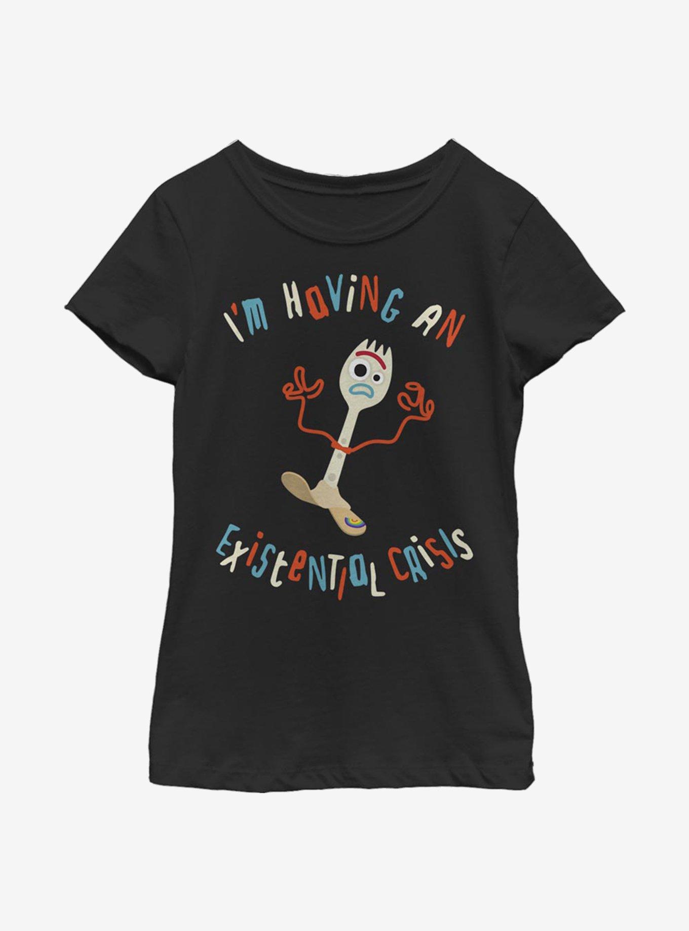 Disney Pixar Toy Story 4 Forky Crisis Youth Girls T-Shirt, , hi-res
