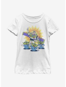 Disney Pixar Toy Story Vintage Buzz Youth Girls T-Shirt, , hi-res