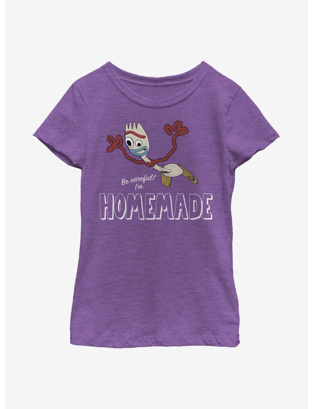 Disney Pixar Toy Story 4 Homemade Two Youth Girls T-Shirt, PURPLE BERRY, hi-res