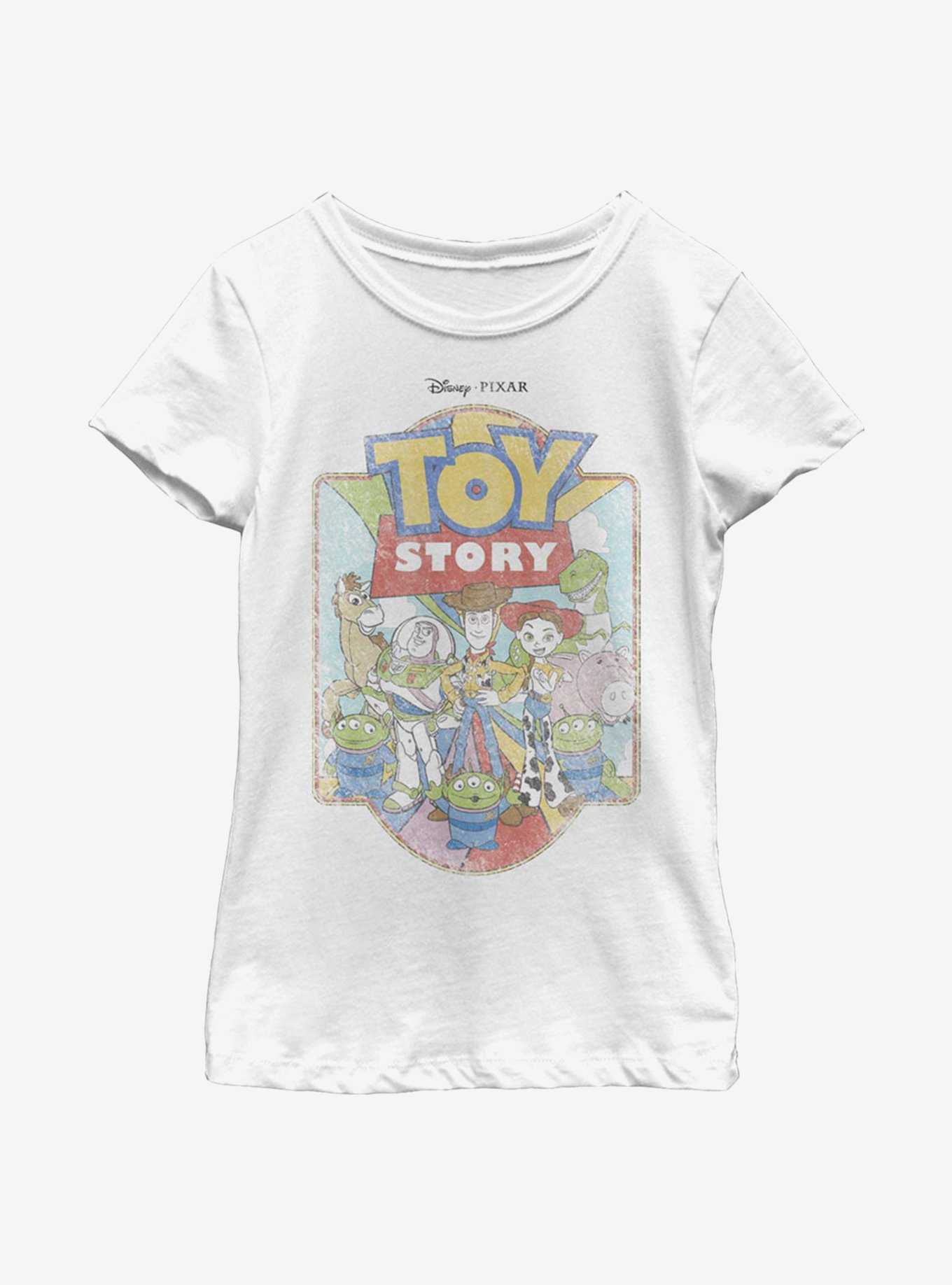 Disney Pixar Toy Story Vintage Story Youth Girls T-Shirt, , hi-res
