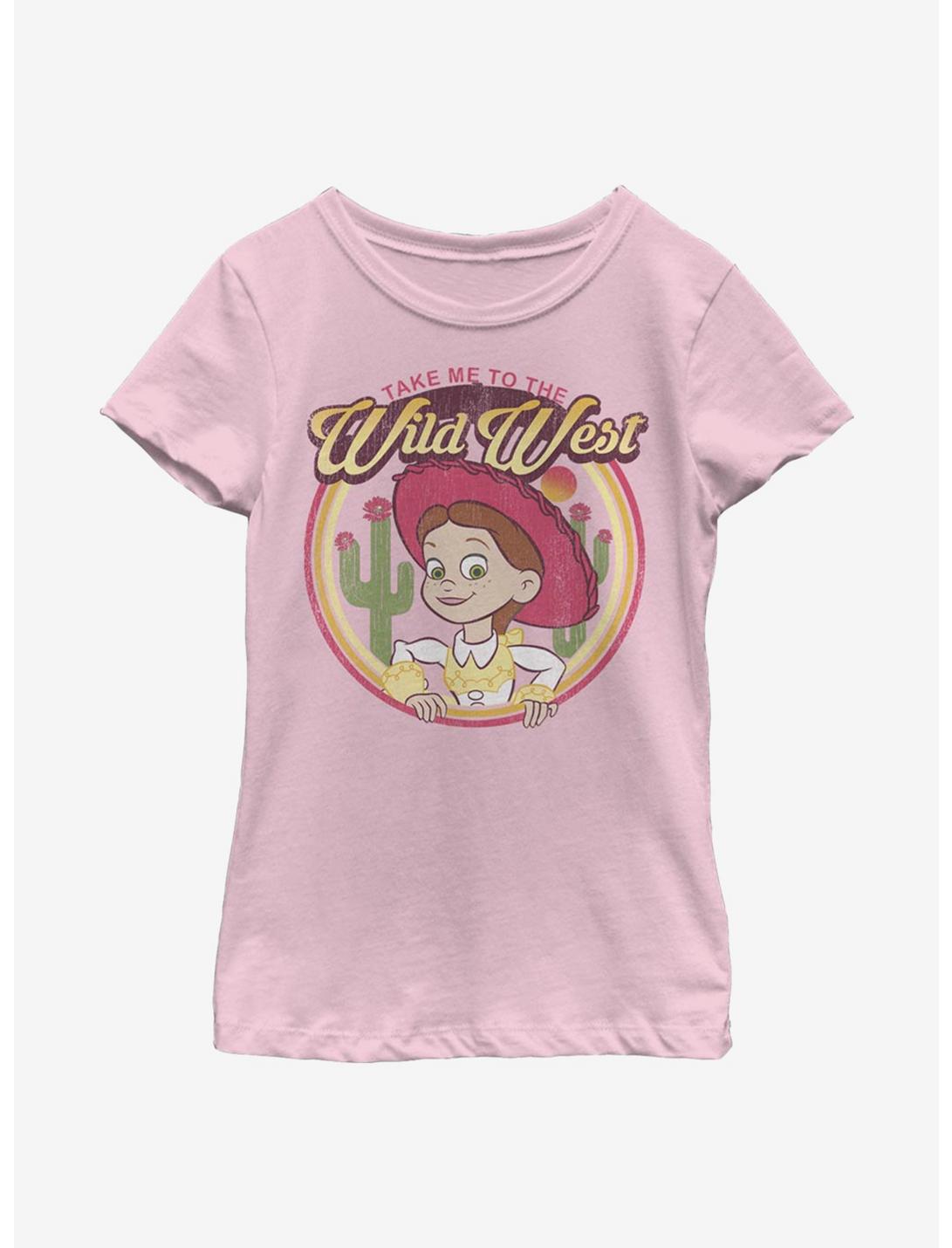 Disney Pixar Toy Story Wild West Youth Girls T-Shirt, PINK, hi-res