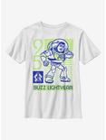 Disney Pixar Toy Story Space Ace Youth T-Shirt, WHITE, hi-res