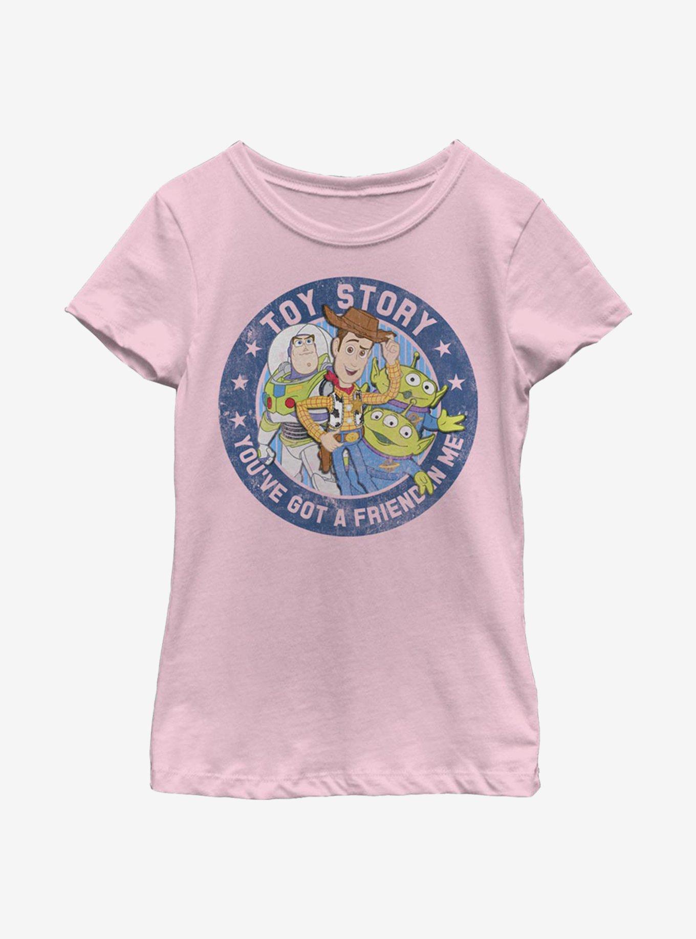 Disney Pixar Toy Story Toy Team Youth Girls T-Shirt, PINK, hi-res