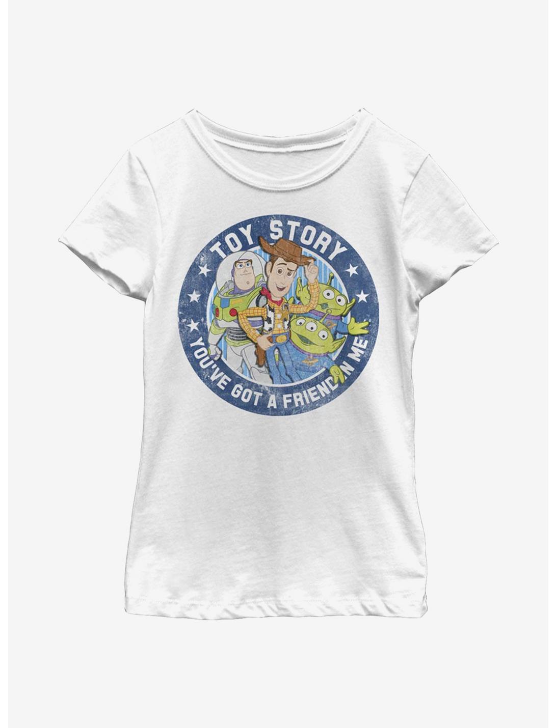 Disney Pixar Toy Story Toy Team Youth Girls T-Shirt, WHITE, hi-res