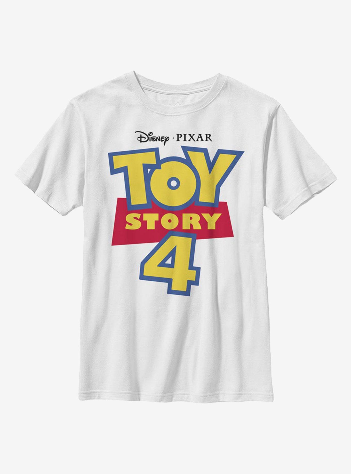 Disney Pixar Toy Story 4 Full Color Logo Youth T-Shirt, , hi-res