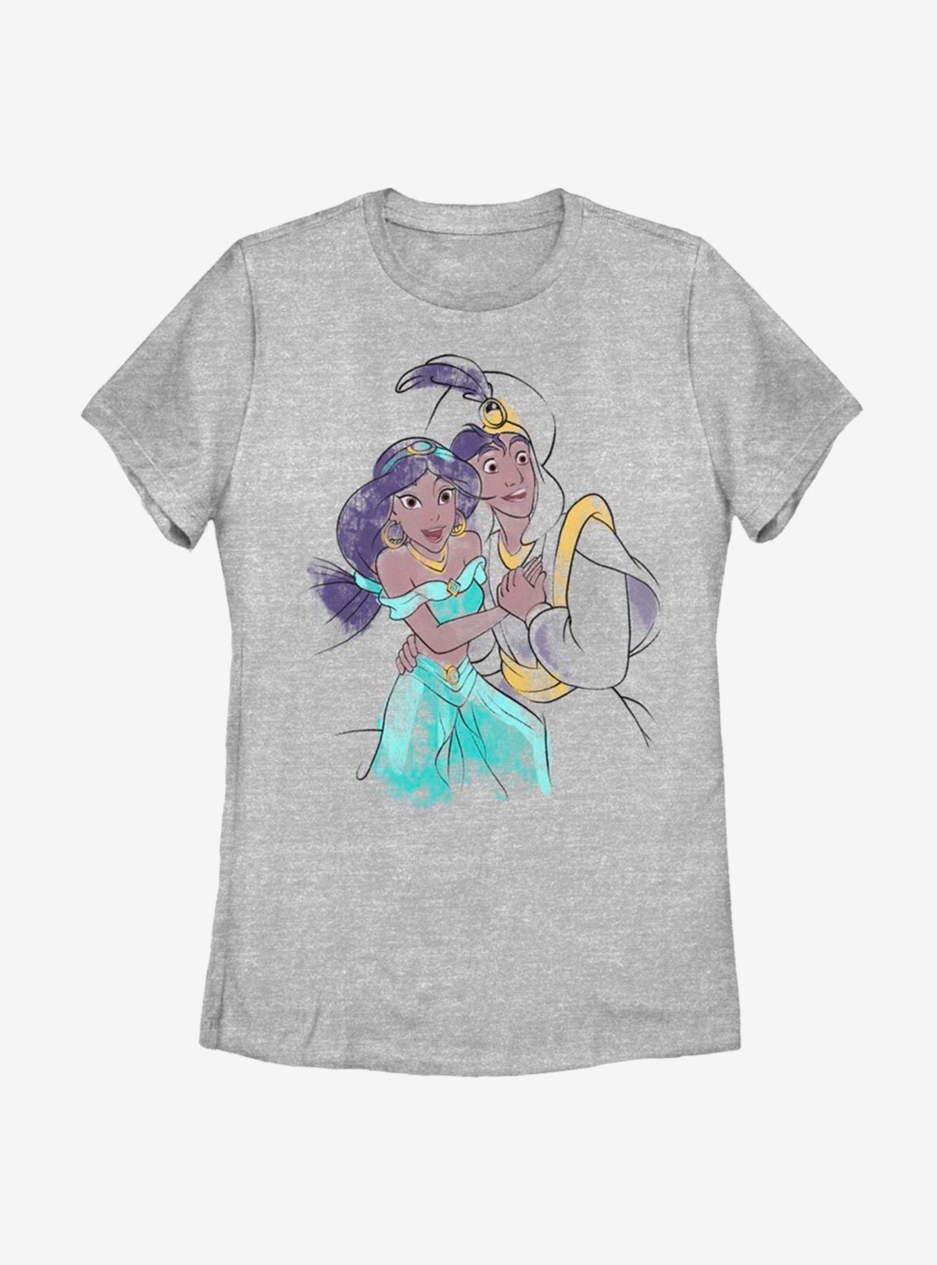 Disney Aladdin Jasmine And Ali Womens T-Shirt, , hi-res