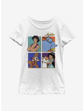 Disney Aladdin Four Square Youth Girls T-Shirt, , hi-res