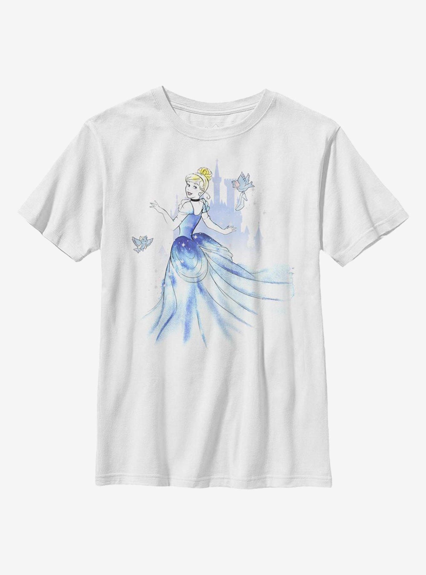 Disney Cinderella Washy Youth T-Shirt, , hi-res
