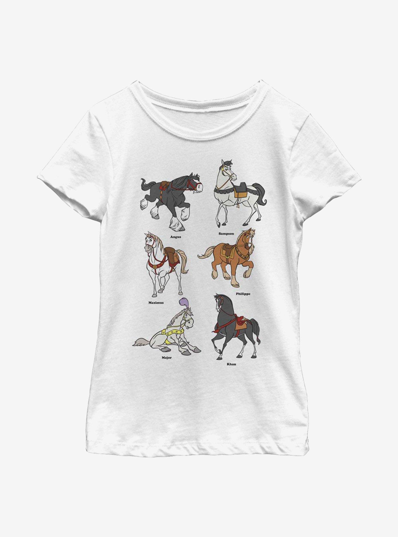 Disney Princesses Disney Horses Youth Girls T-Shirt, , hi-res