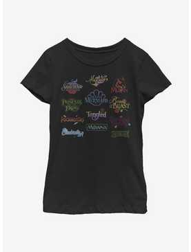 Disney Princesses Disney Princess Titles Youth Girls T-Shirt, , hi-res