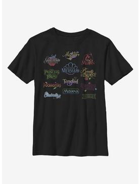 Disney Princesses Disney Princess Titles Youth T-Shirt, , hi-res