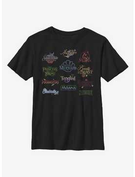 Disney Princesses Disney Princess Titles Youth T-Shirt, , hi-res