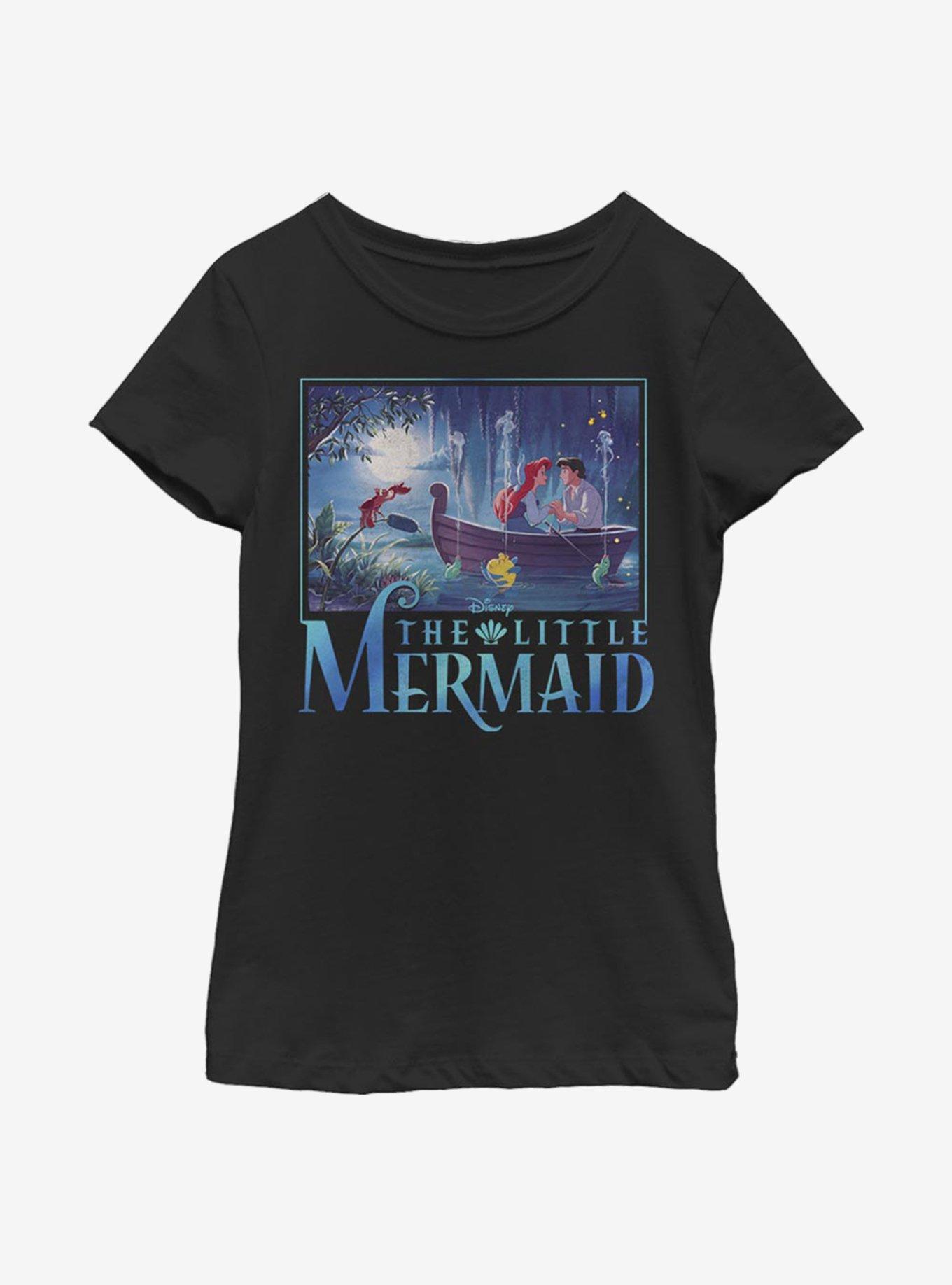 Disney The Little Mermaid Title Youth Girls T-Shirt, , hi-res
