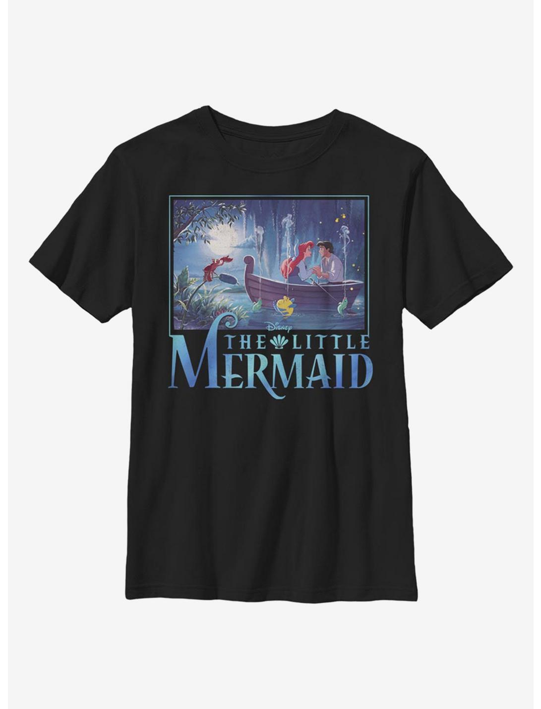Disney The Little Mermaid Title Youth T-Shirt, BLACK, hi-res