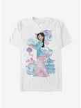 Disney Mulan Strength And Beauty T-Shirt, WHITE, hi-res