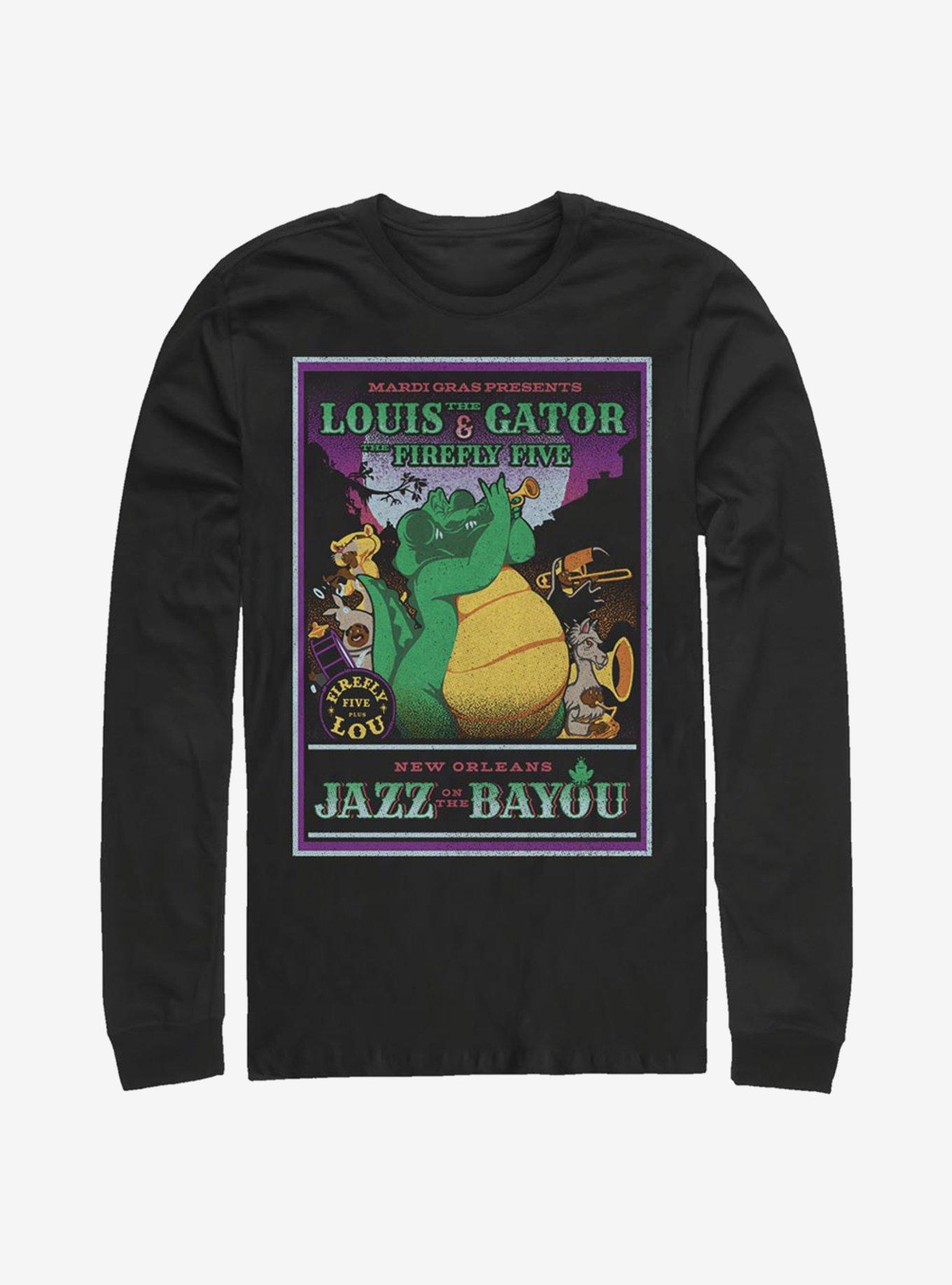 Disney The Princess And The Frog Louis Mardi Gras Long-Sleeve T-Shirt, , hi-res