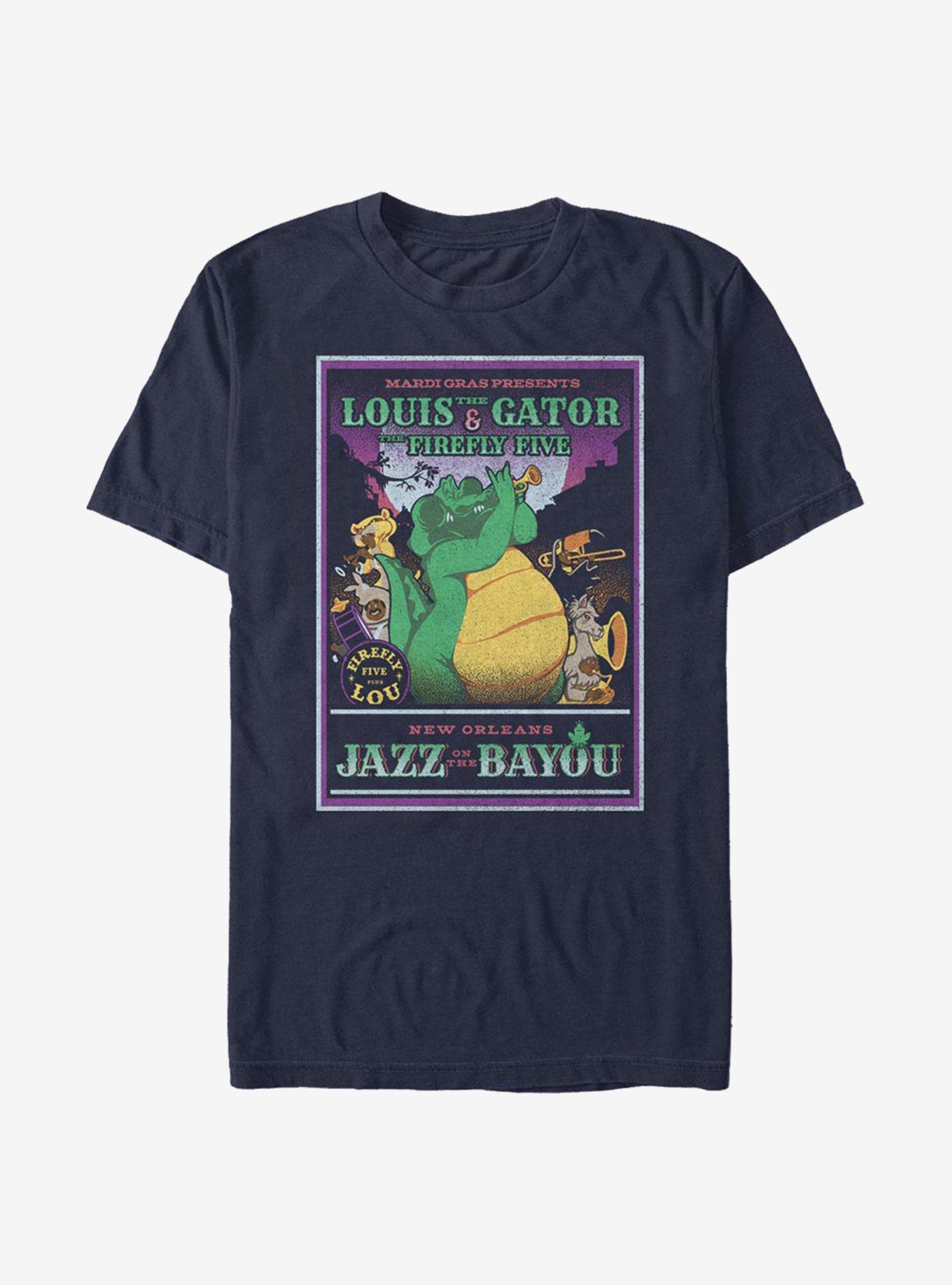 Disney The Princess And The Frog Louis Mardi Gras T-Shirt, , hi-res