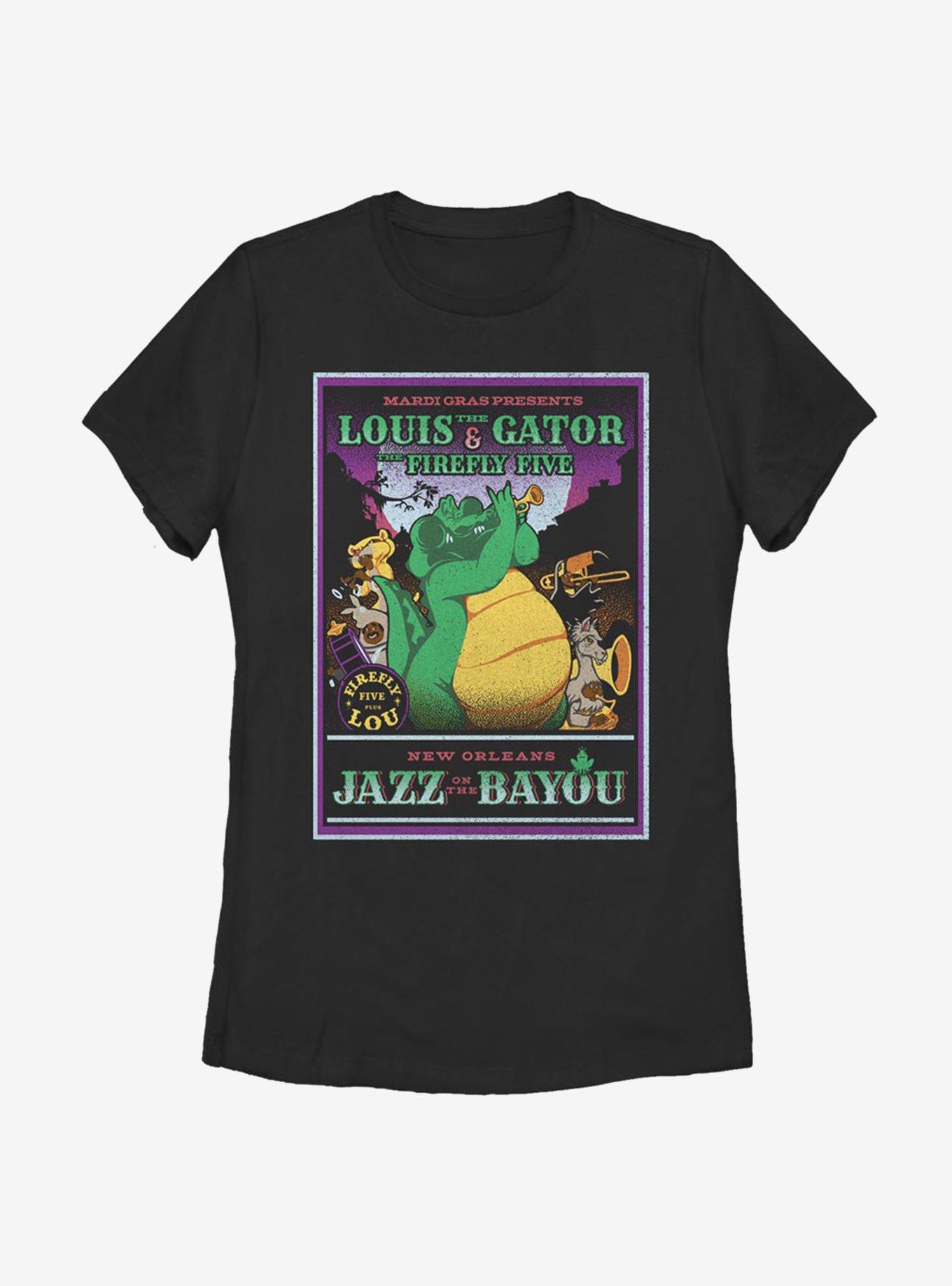 Disney The Princess And The Frog Louis Mardi Gras Womens T-Shirt, , hi-res