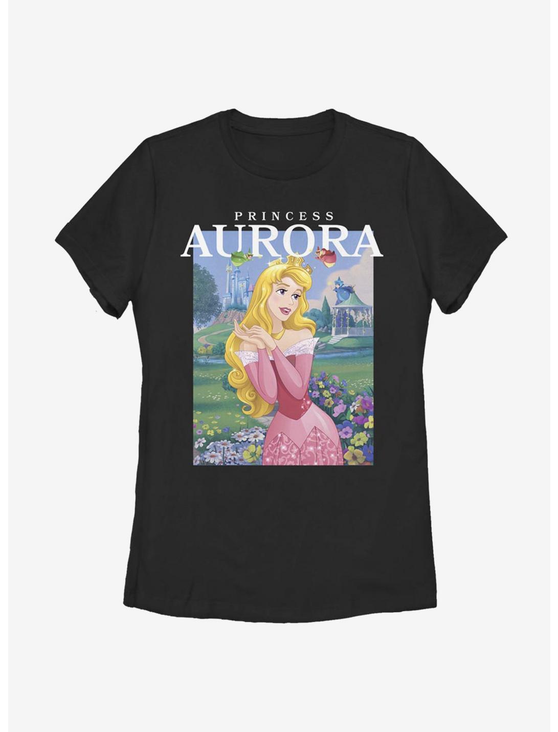 Disney Sleeping Beauty Aurora Womens T-Shirt, BLACK, hi-res
