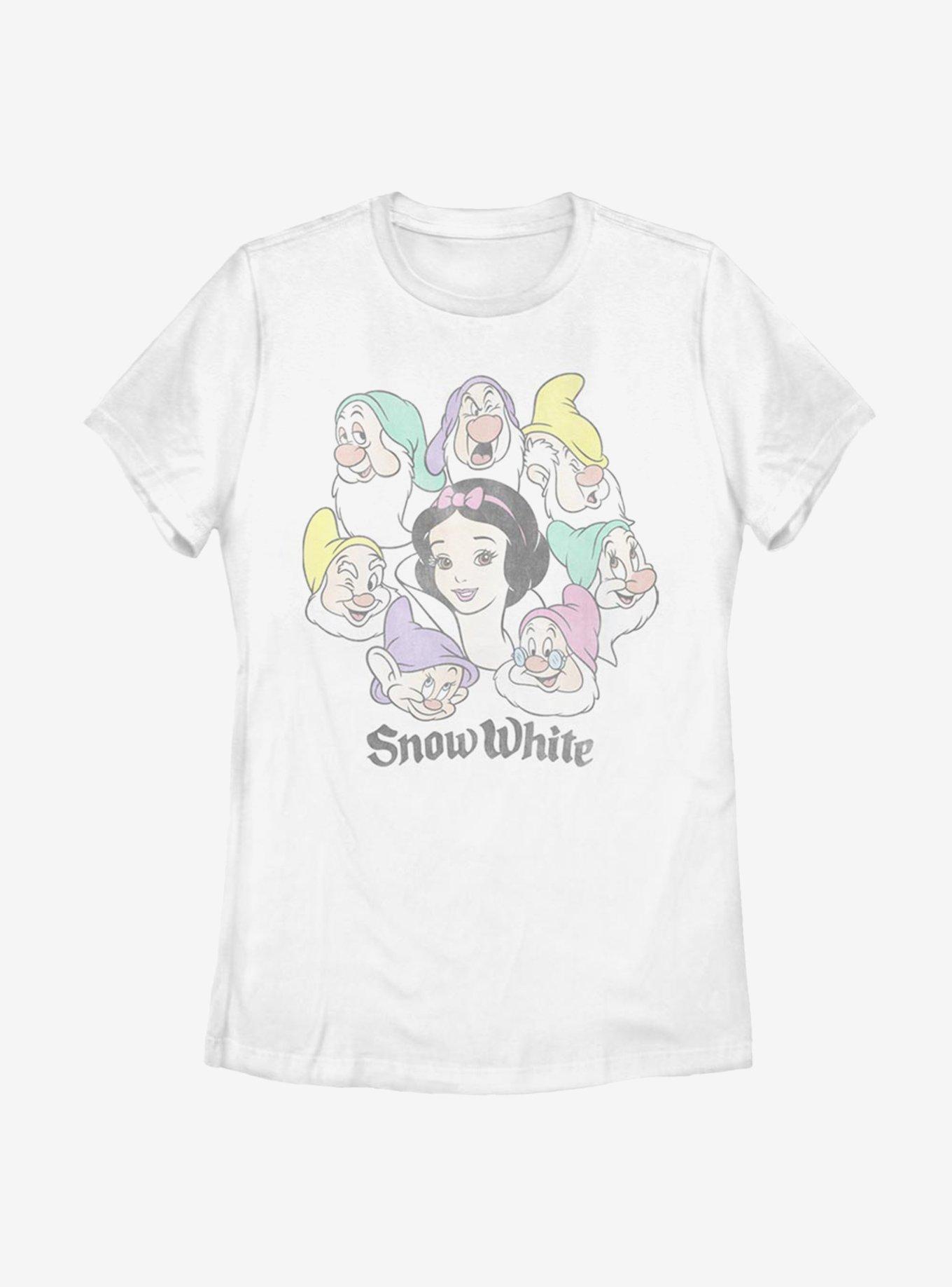 Disney Snow White And The Seven Dwarfs Snow White Womens T-Shirt, WHITE, hi-res