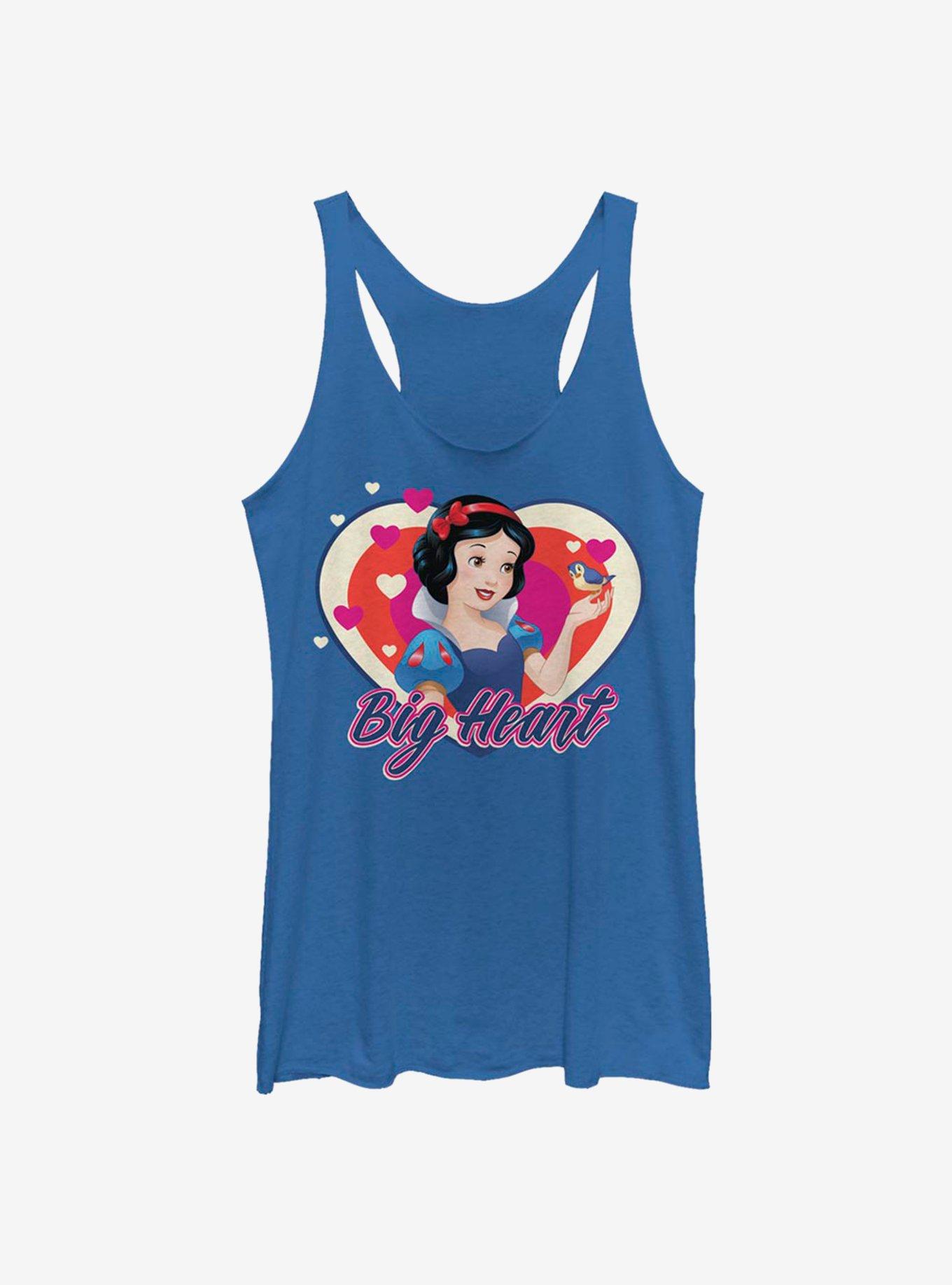 Disney Snow White And The Seven Dwarfs Snow White Heart Womens Tank Top, , hi-res