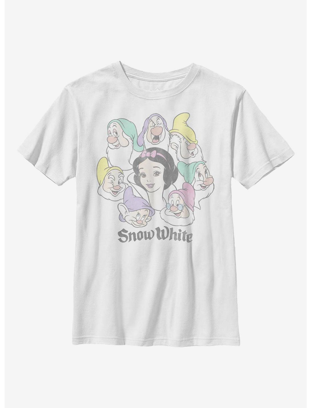 Disney Snow White And The Seven Dwarfs Snow White Youth T-Shirt, WHITE, hi-res