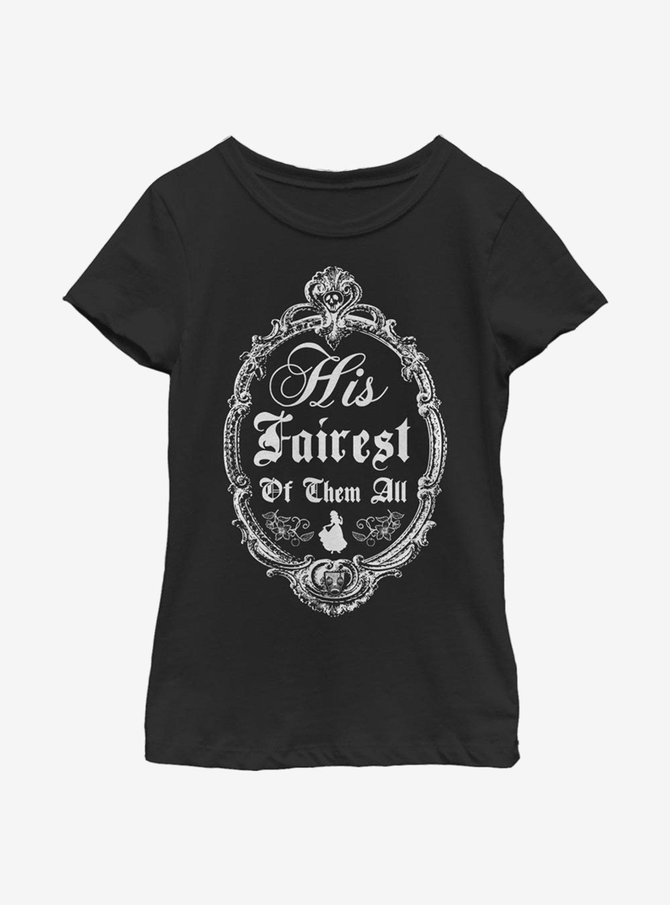 Disney Snow White And The Seven Dwarfs His Fairest Youth Girls T-Shirt, , hi-res