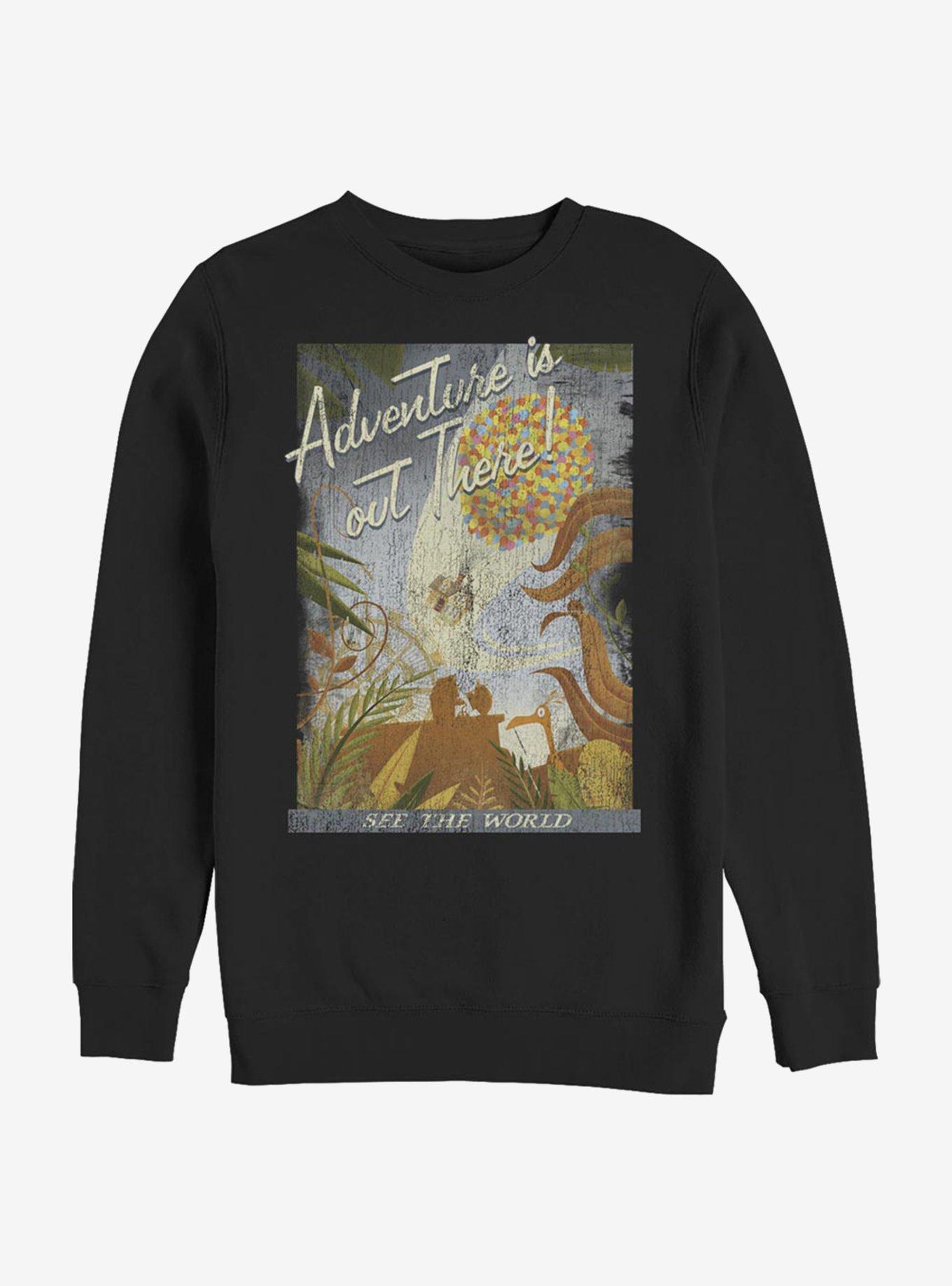 Disney Pixar Up Travel Poster Sweatshirt, , hi-res