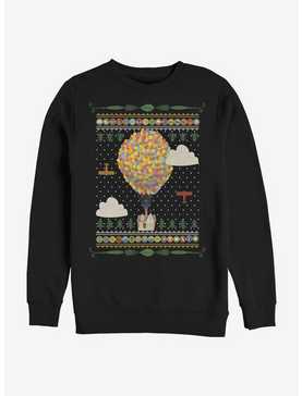 Disney Pixar Up Holiday Sweater Pattern Sweatshirt, , hi-res