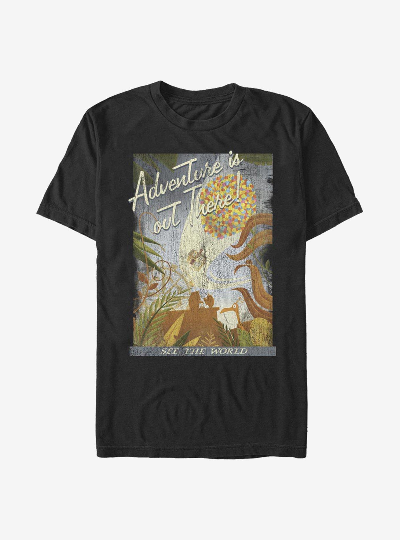 Disney Pixar Up Travel Poster T-Shirt, , hi-res