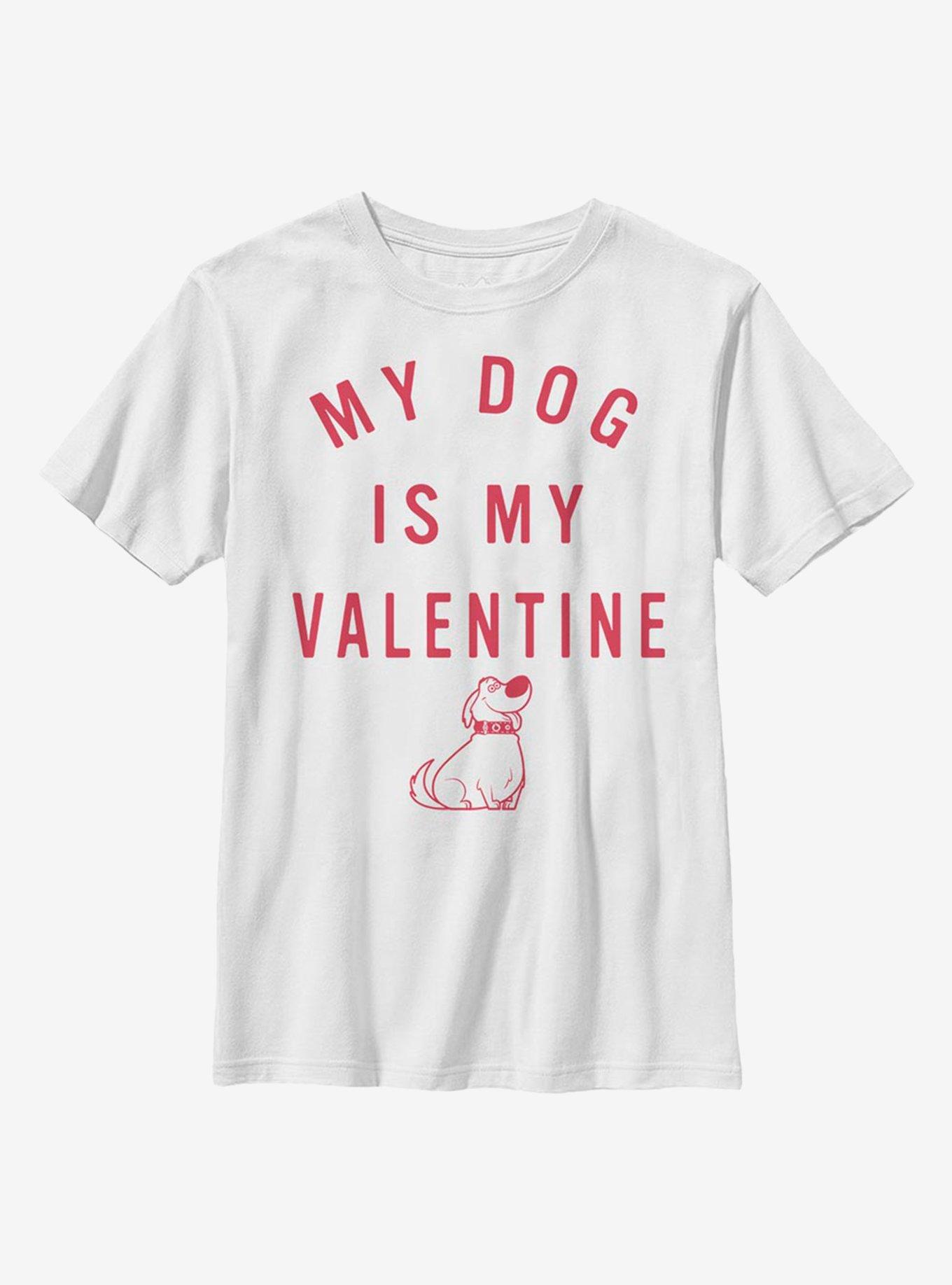 Disney Pixar Up Valentine Dug Youth T-Shirt, , hi-res