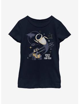 Disney Pixar WALL-E Retro Space Fun-tier Youth Girls T-Shirt, , hi-res