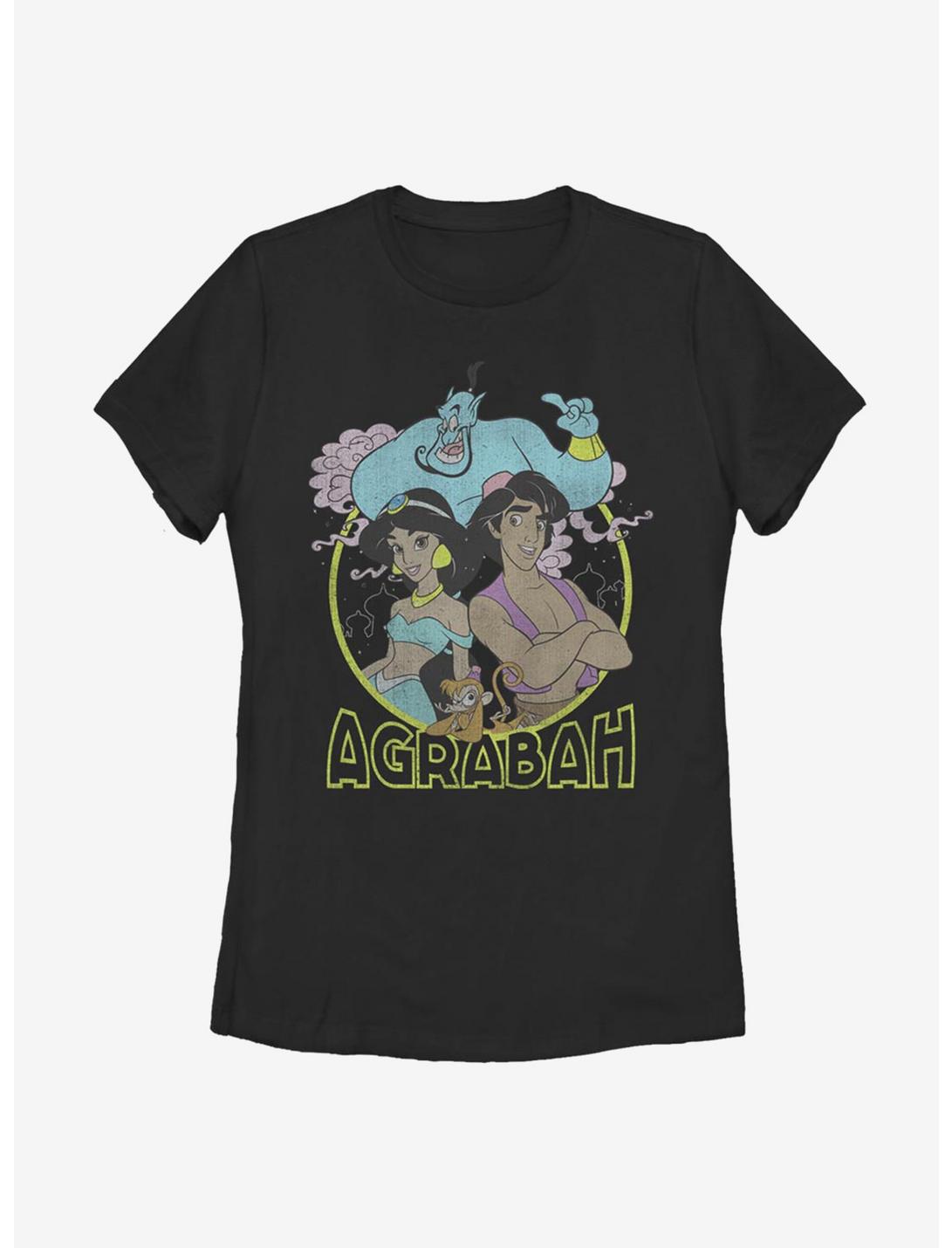 Disney Aladdin Agrabah Friends Womens T-Shirt, BLACK, hi-res