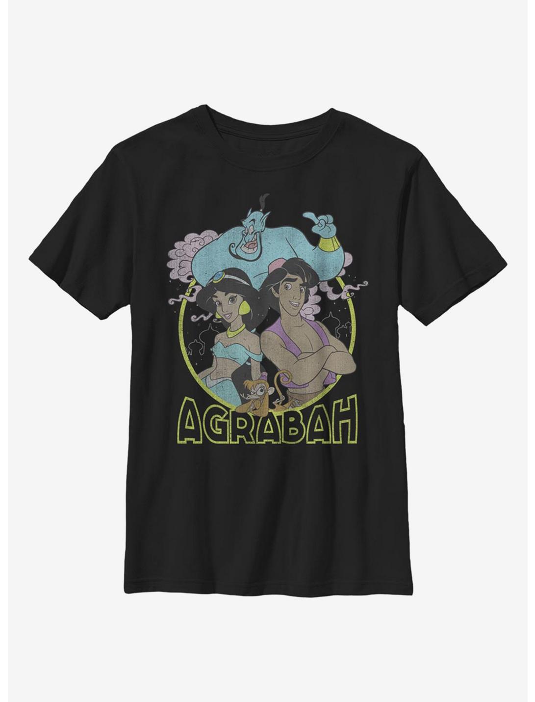 Disney Aladdin Agrabah Friends Youth T-Shirt, BLACK, hi-res