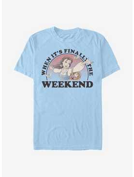 Disney Beauty And The Beast Weekend Belle T-Shirt, LT BLUE, hi-res