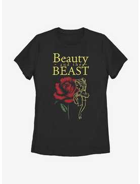 Disney Beauty And The Beast The Rose Womens T-Shirt, , hi-res