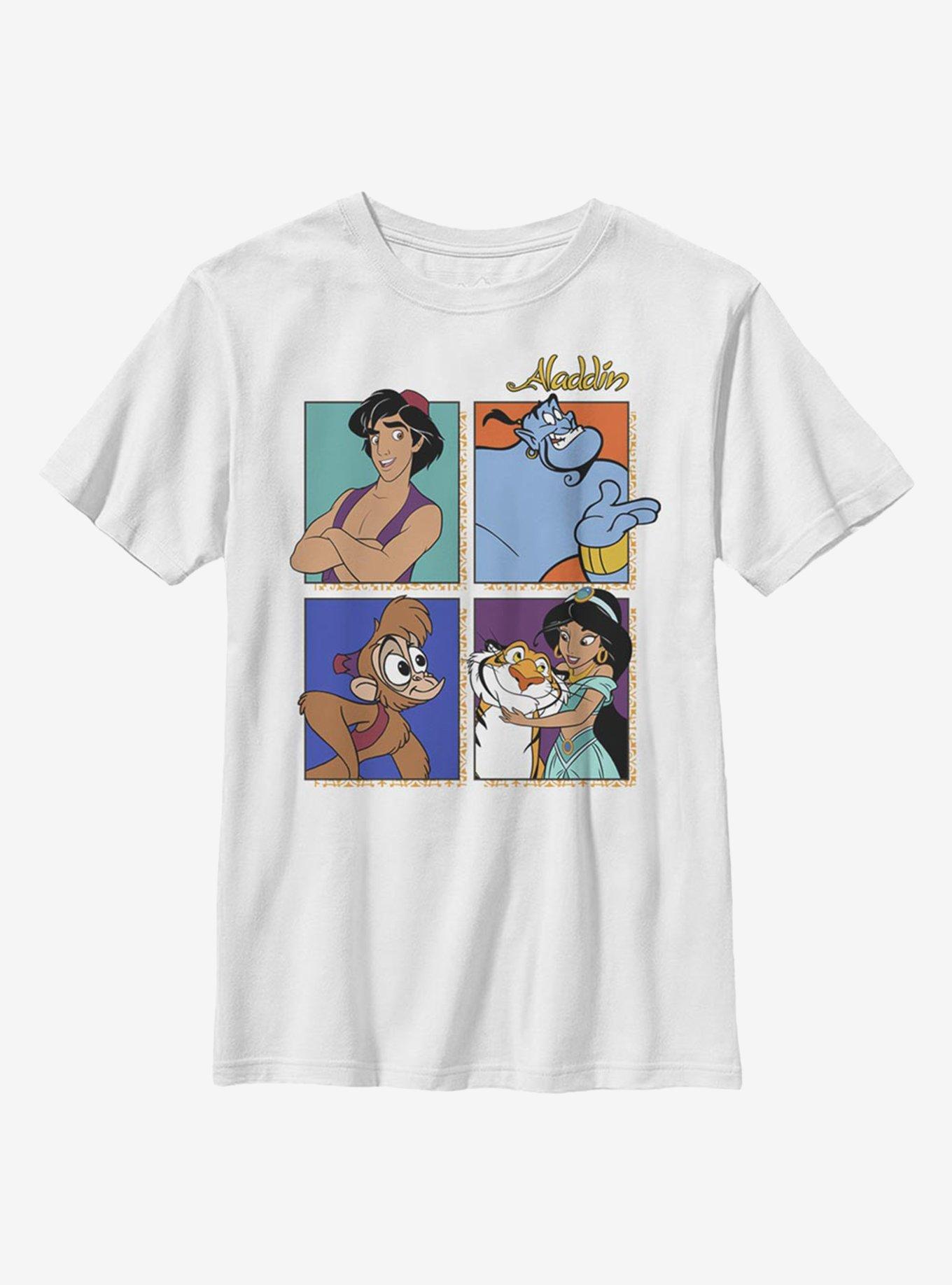 Disney Aladdin Four Square Youth T-Shirt, , hi-res