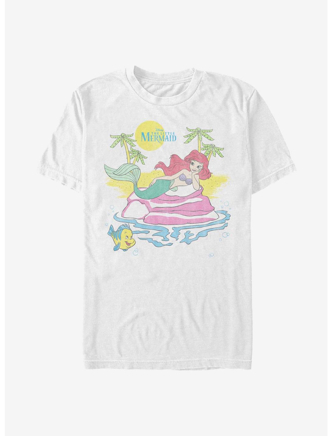 Disney The Little Mermaid Beachy Ariel T-Shirt, WHITE, hi-res