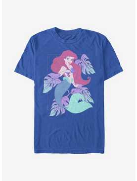Disney The Little Mermaid Pastel Gold Ariel T-Shirt, ROYAL, hi-res