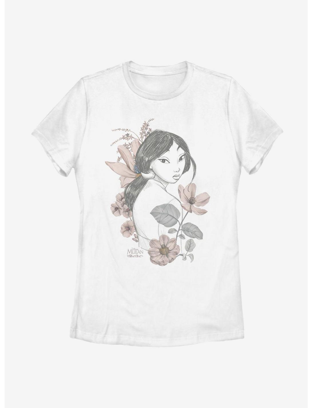 Disney Mulan Magnolia Womens T-Shirt, WHITE, hi-res