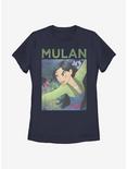 Disney Mulan Mushu Poster Womens T-Shirt, NAVY, hi-res