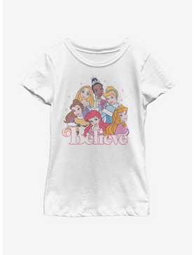 Disney Princesses Believe Youth Girls T-Shirt, , hi-res