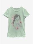 Disney Mulan Magnolia Youth Girls T-Shirt, MINT, hi-res