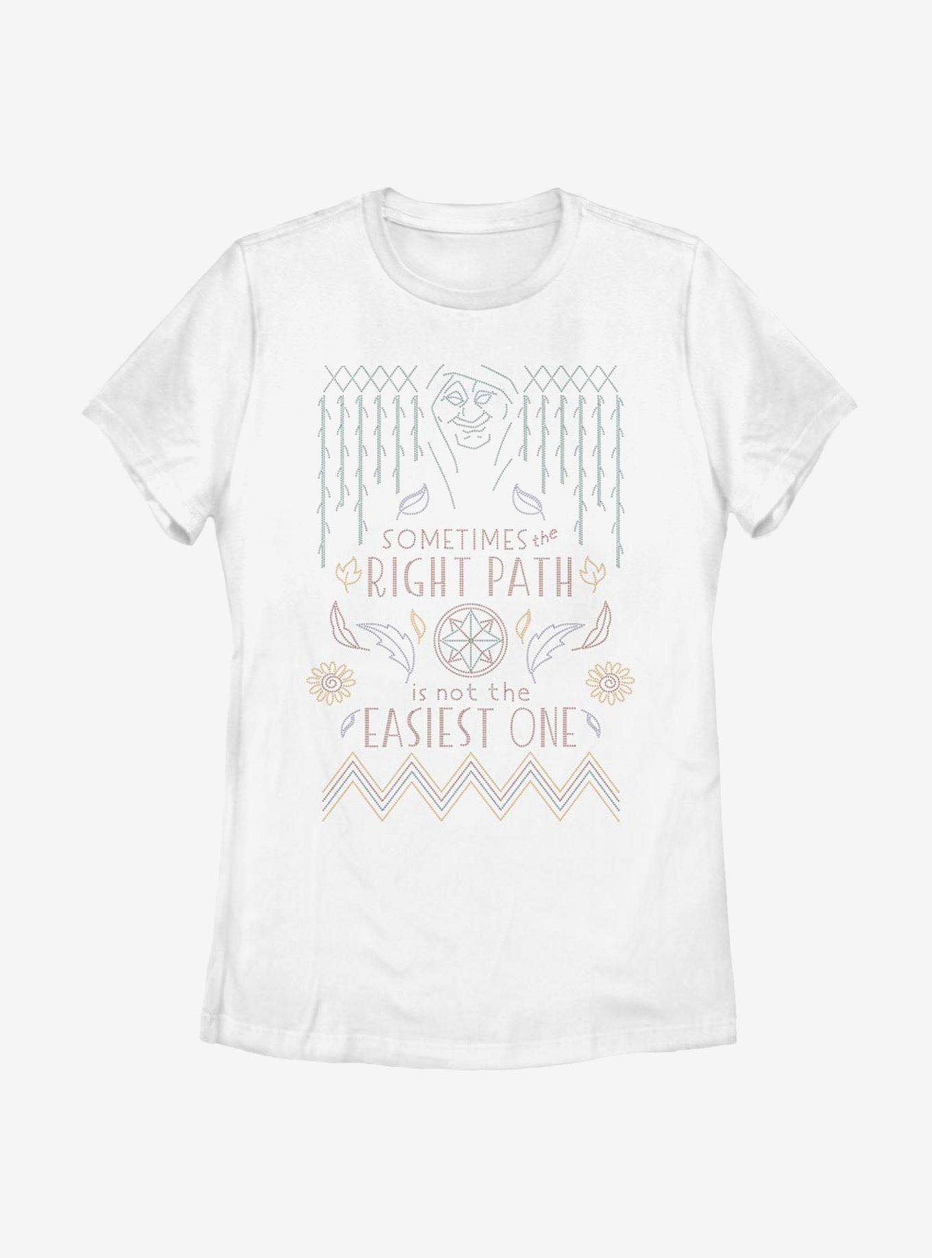 Disney Pocahontas Grandmother Willow Cross Stitch Womens T-Shirt, , hi-res